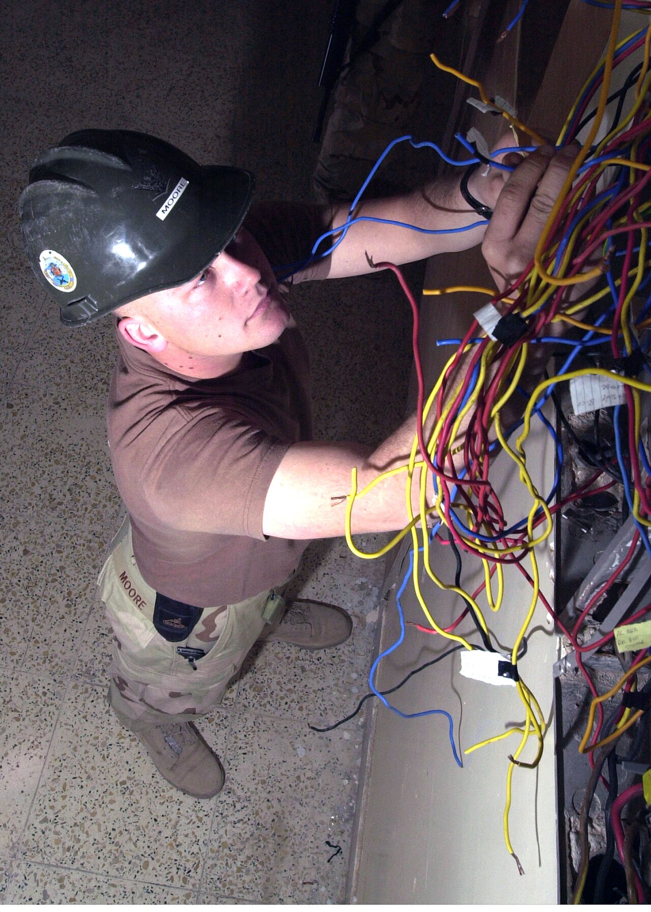 Fixed a flickering-lights callout three others couldn't trace. Loose neutral.